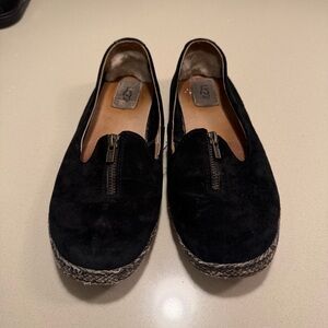 UGG Selarra Suede Leather Moccasin Loafer Flats